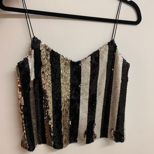 Sequin top